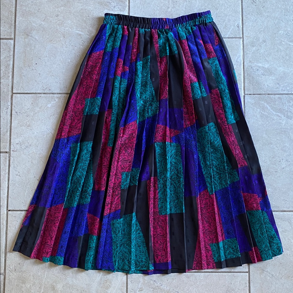 Andrea Gayle Petites Vintage 80's Skirt